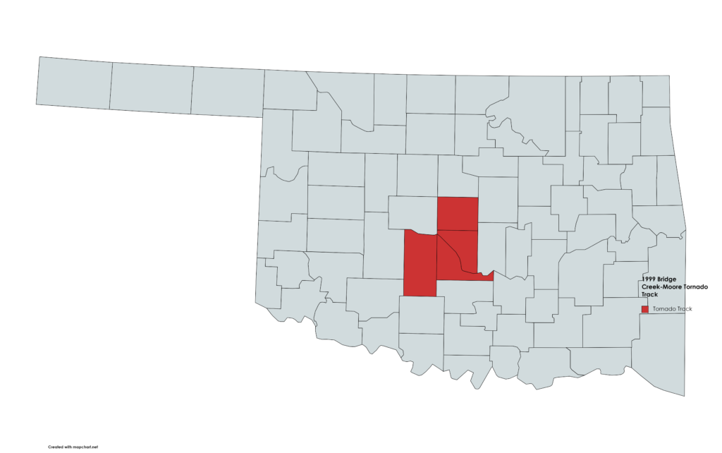 oklahoma tornado track