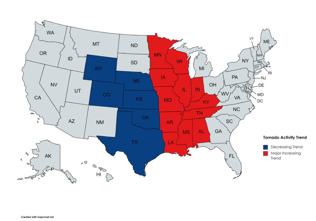 tornado alley shifting